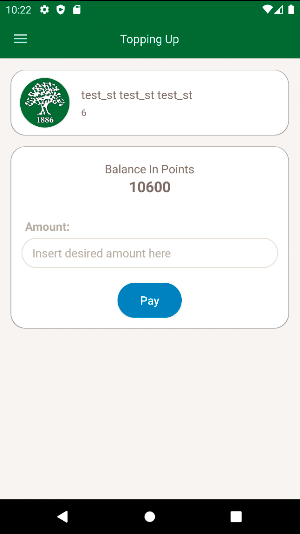 SABIS® Smart Pay Screenshot 2