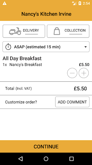 Nancy's Kitchen Irvine Screenshot 2