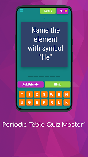PERIODIC TABLE QUIZ MASTER Screenshot 3