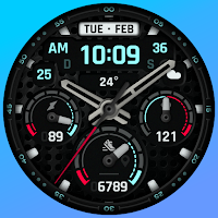 SH036 Watch Face, WearOS watch
