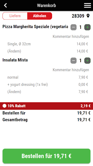 Italia Express Bremen Screenshot 1