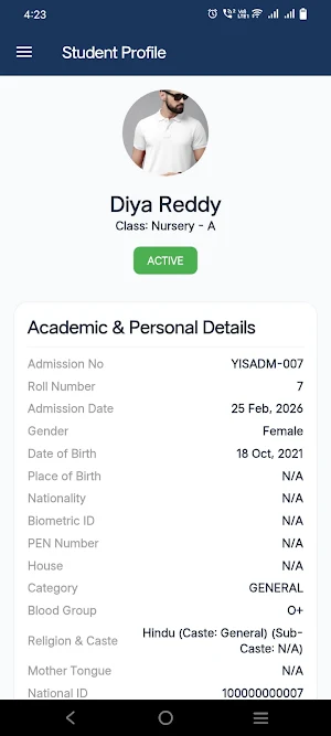 Wisdom Valley Parent App Screenshot 3