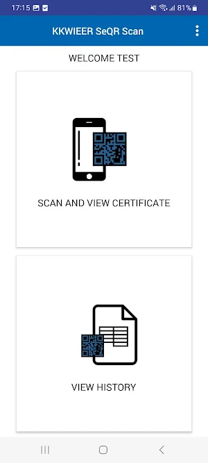 KKWIEER SeQR Scan Screenshot 2