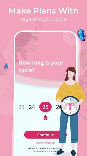 Period  tracker Screenshot 2