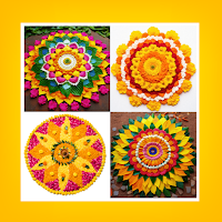 Flower Rangoli Designs