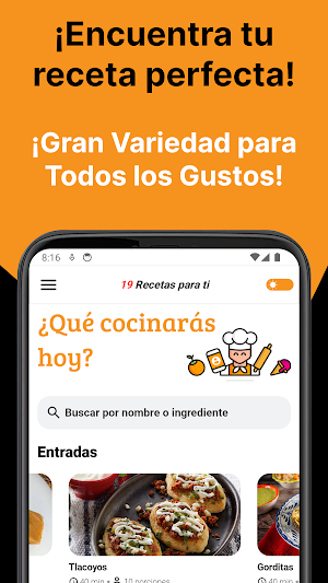 Recetas Comida Mexicana Screenshot 1