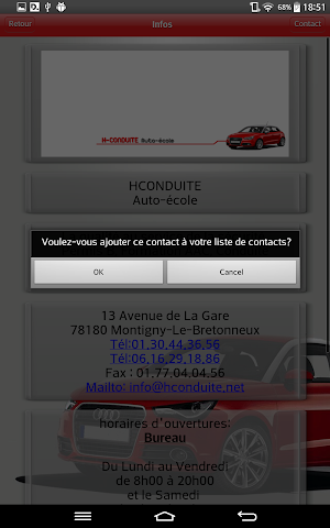 H Conduite Screenshot 1