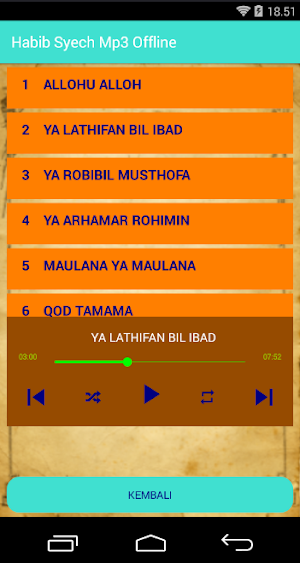 Habib Syech Mp3 Offline Screenshot 0