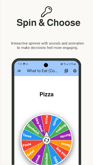 SpinChoice: Decision spinner Screenshot 0