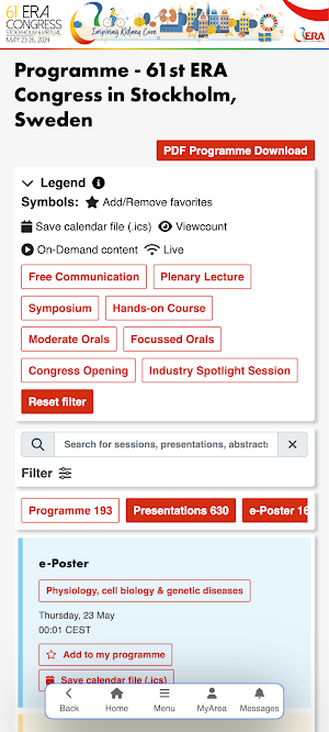 ERA Congress 2024 Screenshot 2