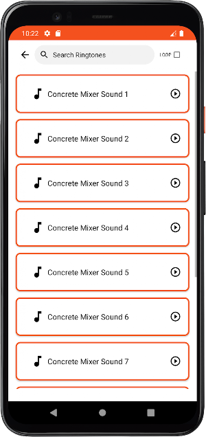 Concrete Mixer Sounds Screenshot 2