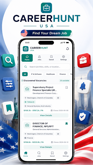 USA Jobs : Career Finder Screenshot 0