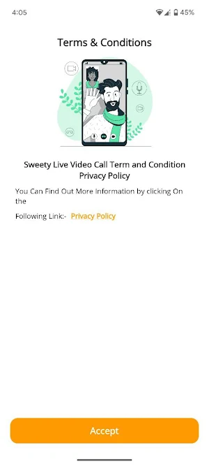 Sweety - Live Video Call Screenshot 1