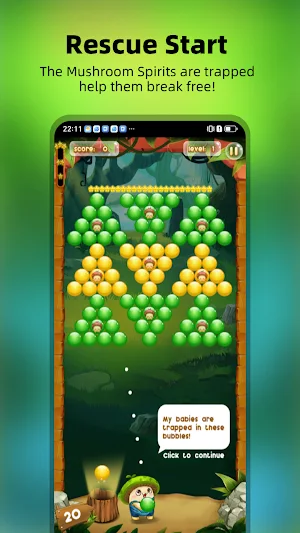 Bubble Rescue: Puzzle Pop Screenshot 0