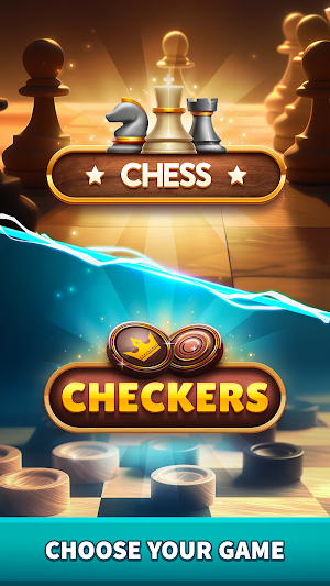 Chess & Checkers Offline Game Screenshot 0