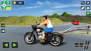 Indian Bike 3D Bullet Game Screenshot 2