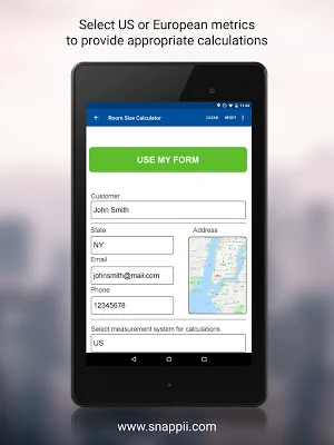 Construction Calculator Screenshot 1