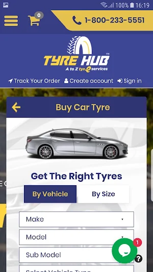 TyreHub Screenshot 2