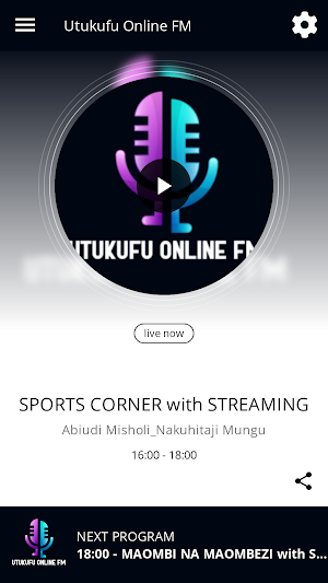 Utukufu Online FM Screenshot 0