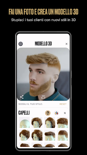 StyleForge: Barbiere 3D Pro Screenshot 0