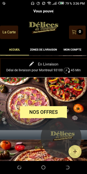 DELICES DE MONTREUIL Screenshot 1