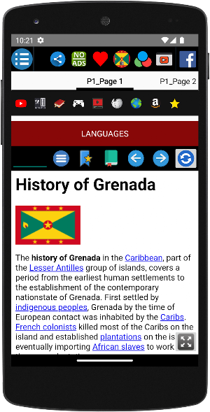 History of Grenada Screenshot 1