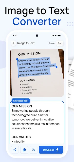Image to Text Converter - OCR Screenshot 0