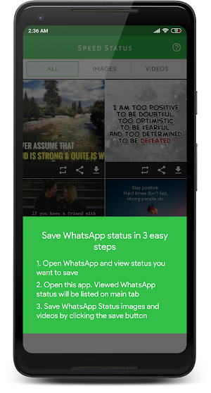 Speed Status - Status Saver Screenshot 2