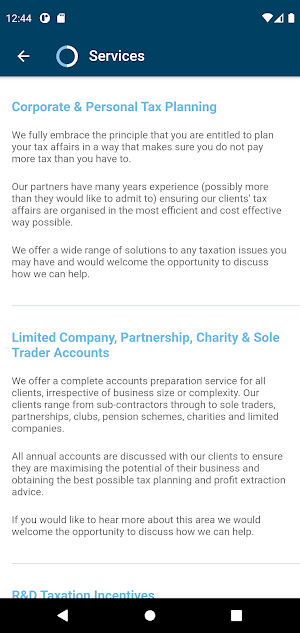 Stokoe Rodger Accountants Screenshot 3