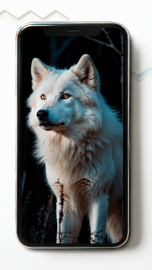 White Wolf HD Wallpapers Screenshot 2