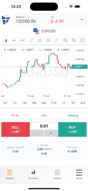 CMTrading App Screenshot 2