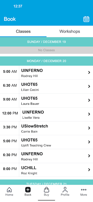 UPLIFT Hot Yoga Screenshot 1