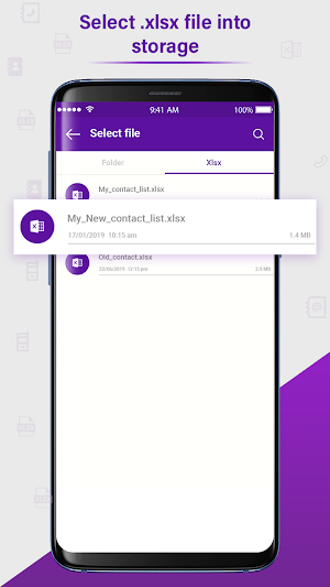 Import Export Contact Master Screenshot 3