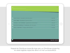 Omniboxx Inspectie App 2.0 screenshot 1