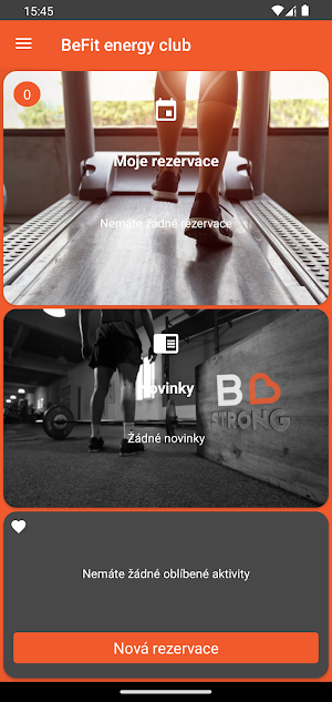 BeFit energy club Screenshot 0