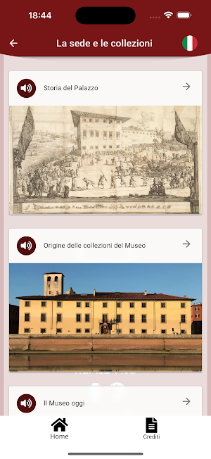 Palazzo Reale Pisa IT e LIS Screenshot 2