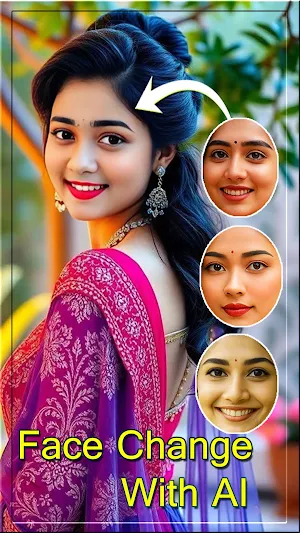 Saree Photo Suit Editor : AI Screenshot 1