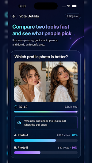 ThisThat - A/B Voting App Screenshot 1