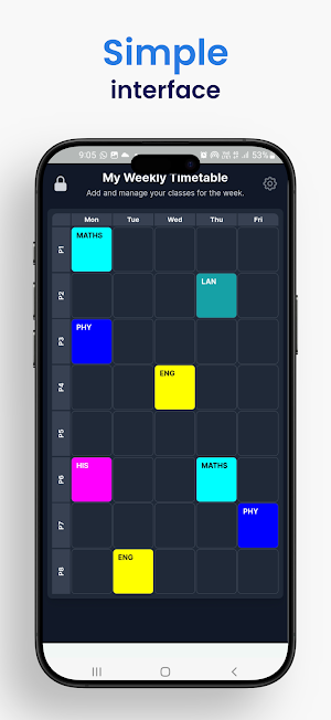 Timetable Snap Screenshot 2