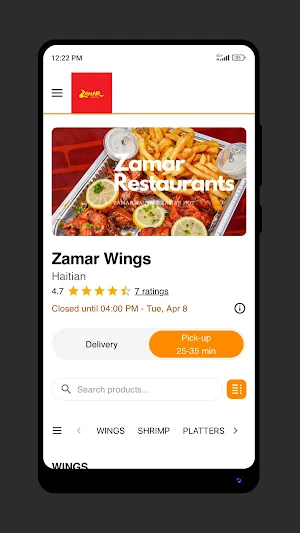 Zamar Wings Screenshot 1