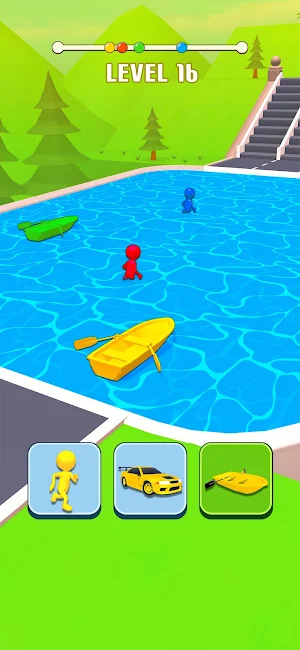 Shape Shift Car Transform Race Screenshot 2