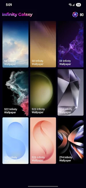 Infinity Wallpaper 4K Live Screenshot 0