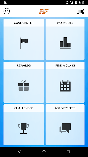 H-F Racquet & Fitness Club Screenshot 2