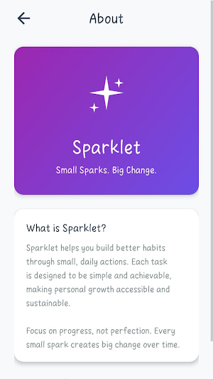 Sparklet Screenshot 2