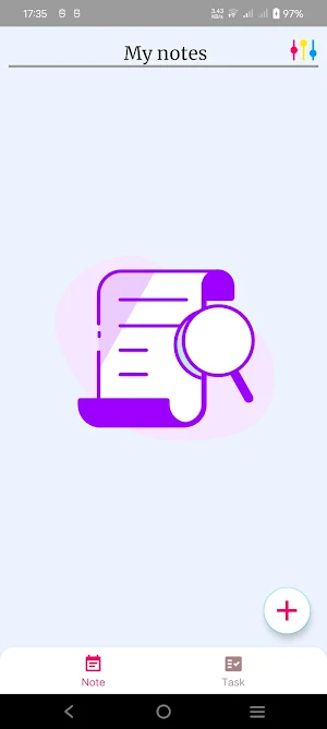 Notes app Screenshot 0