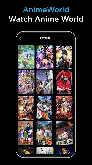 AnimeWorld - Watch Anime World Screenshot 1