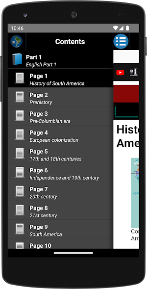 History of South America Screenshot 0