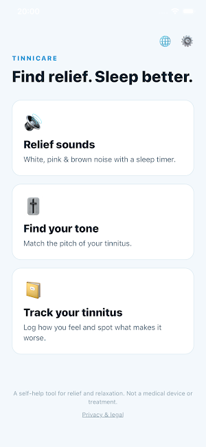 TinniCare Screenshot 0