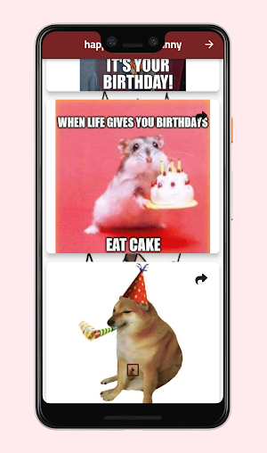 Happy Birthday Funny Screenshot 1