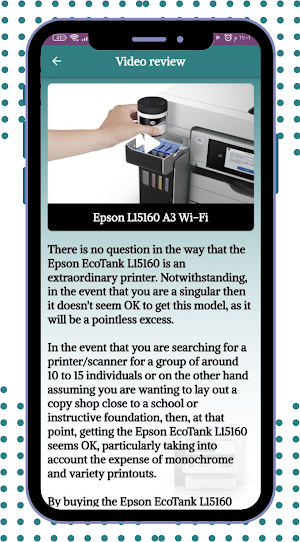 Epson L15160 A3 Wi-Fi guide Screenshot 2